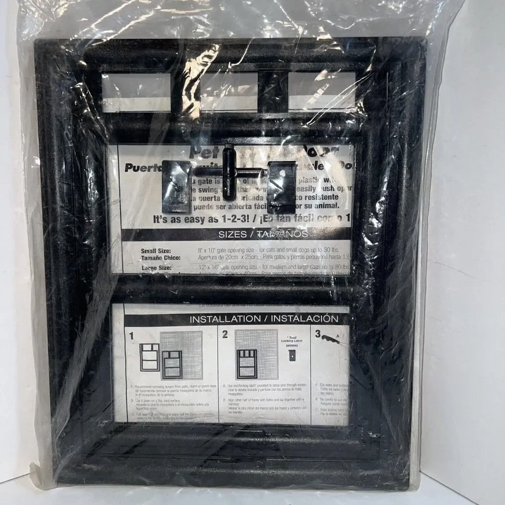 Phifer E-Z-GO 8”X10” Pet Screen Door Frame Snaps together over screen